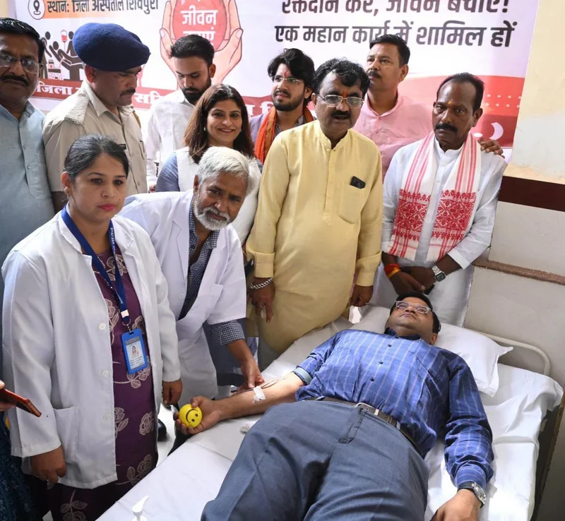 सेवा संकल्प अभियान: शिवपुरी में भी हुआ अभियान का भव्य शुभारंभ