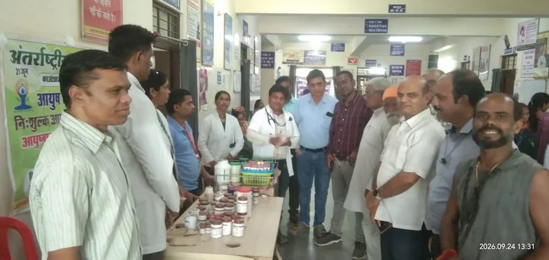 सेवा से संकल्प अभियान: सामुदायिक स्वास्थ्य केन्द्र घोड़ाडोंगरी में 321 हितग्राहियों का किया स्वास्थ्य परीक्षण